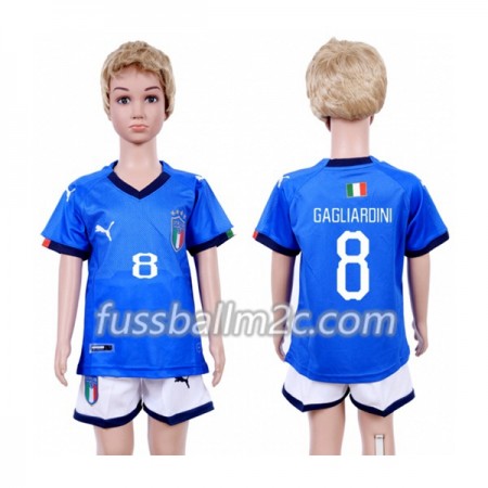 Fußballtrikots Italien Gagliardini 8 Kinder Heim Trikotsatz 2018